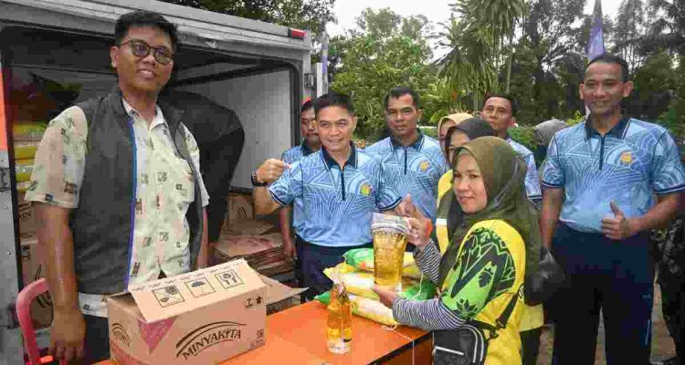 Lanud SMH Gelar Donor Darah dan Bazar, Wujud Nyata Pengabdian di HUT ke-80 TNI AU