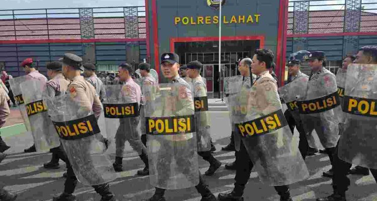 Profesional dan Humanis, Ini Strategi Dalmas Polres Lahat