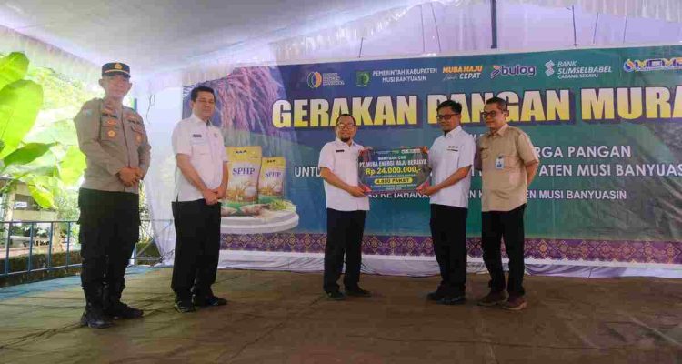 Tekan Inflasi, Pemkab Muba Gelar Pangan Murah, Warga Bisa Tebus Beras dan Minyak Hanya Rp58 Ribu
