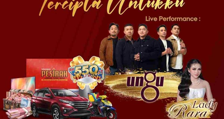 Nostalgia Bersama Ungu, Bank Sumsel Babel Hadirkan Undian Super Grand Prize Rp550 Juta