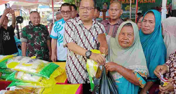 Diserbu Warga, Sembako dan LPG Murah di Muba Ludes Diburu