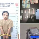 Polres Lahat Ringkus Pengedar Sabu, Barang Bukti Disita dari Rumah Tersangka
