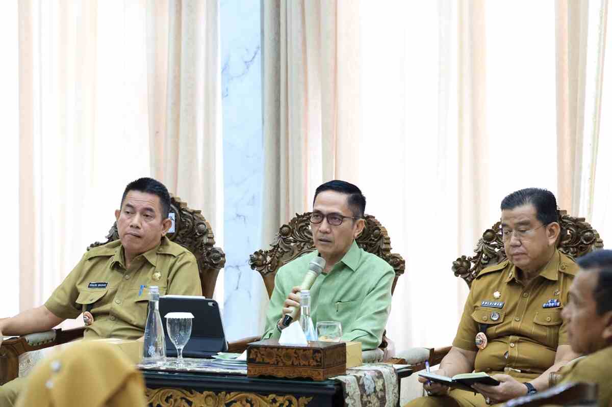 Ratu Dewa Siagakan OPD Hadapi Karhutla dan Cuaca Ekstrem