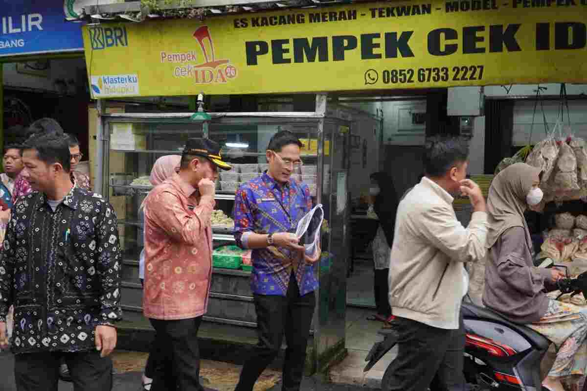 Pemkot Palembang–BI Tata Pasar Pempek 26 Ilir, Disiapkan Jadi Ikon Wisata Kuliner Modern