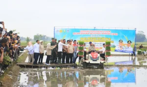 Antisipasi El Nino, Herman Deru dan Wamentan Genjot Percepatan Tanam di OKU Timur