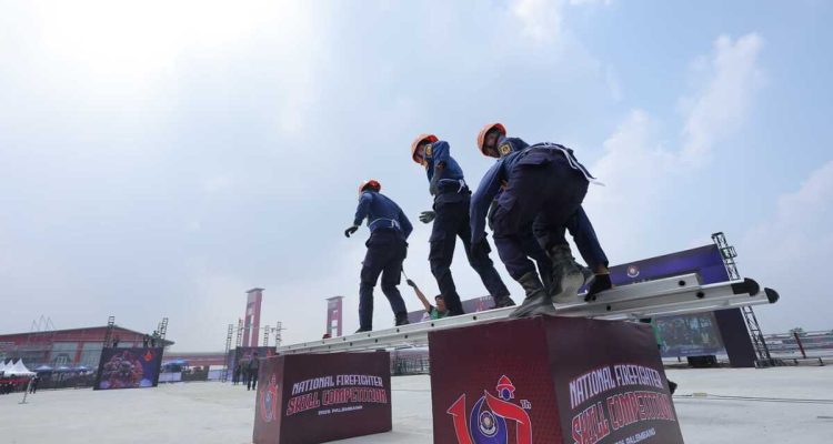 Palembang Tuan Rumah NFSC 2026, Ajang Uji Ketangkasan dan Profesionalisme Pemadam Kebakaran Nasional