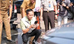 Sidak Parkir di Halaman Setda, Wali Kota Ratu Dewa Temukan Kendaraan Nunggak Pajak Hingga 11 Tahun