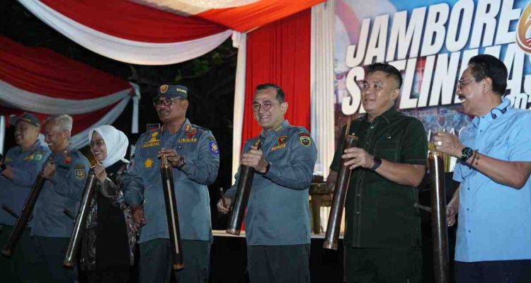 Jambore Satlinmas 2026 di Palembang, Edward Candra: Saatnya Linmas Bangkit Lebih Profesional