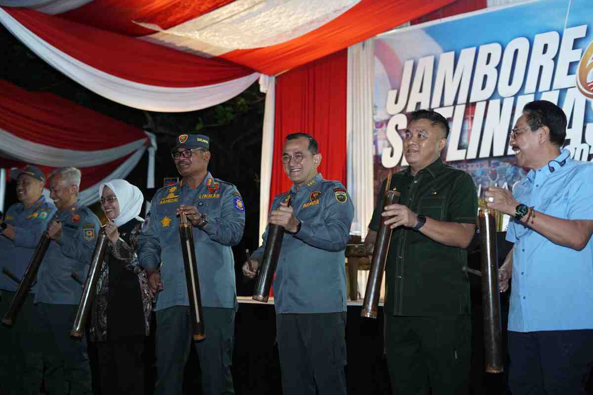Jambore Satlinmas 2026 di Palembang, Edward Candra: Saatnya Linmas Bangkit Lebih Profesional