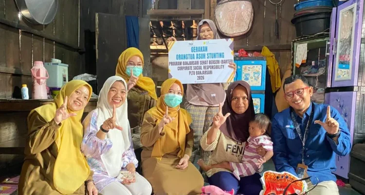 Inovatif! Karyawan PLTU Jadi Orangtua Asuh Anak Stunting di Lahat