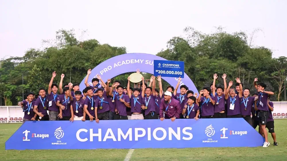 Persik Kediri U16 Juara EPA Super League 2026, Astino Puji Mental Pemain Cadangan di Final Dramatis
