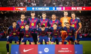Barcelona Tundukkan Real Betis 3-1, Raphinha Bersinar di Laga Perpisahan Lewandowski di Camp Nou