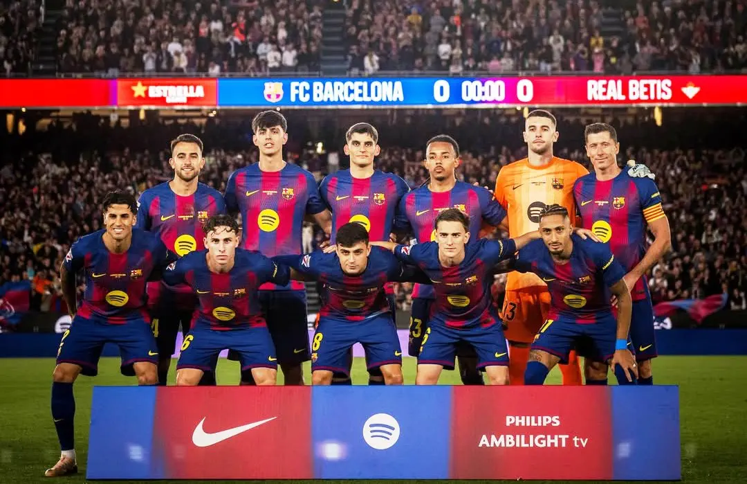 Barcelona Tundukkan Real Betis 3-1, Raphinha Bersinar di Laga Perpisahan Lewandowski di Camp Nou