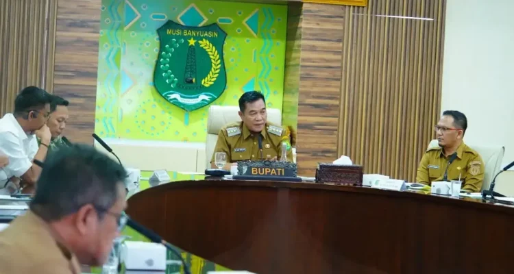 Pemkab Muba Kaji Pelepasan HGU PT Hindoli, Penanganan Illegal Drilling Jadi Prioritas