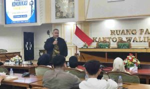Direktur Geopolitik GREAT Institute, Teguh Santosa, dalam Workshop Magang Komunikasi Pembangunan yang digelar Nexus Digital Strategy