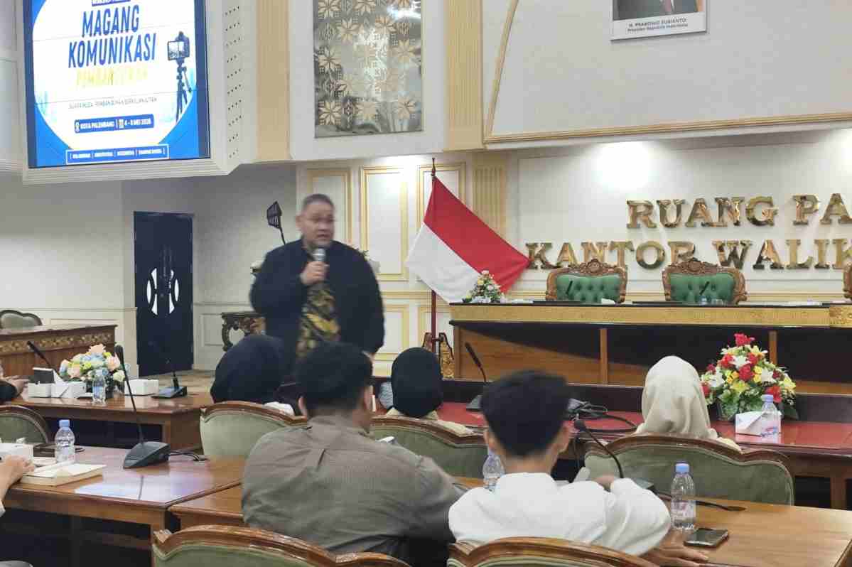 Direktur Geopolitik GREAT Institute, Teguh Santosa, dalam Workshop Magang Komunikasi Pembangunan yang digelar Nexus Digital Strategy