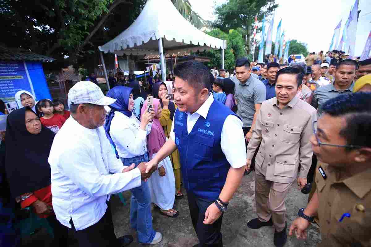 Gubernur Herman Deru Gebrak Program RUTILAHU, Dorong Gotong Royong Wujudkan Rumah Layak Huni