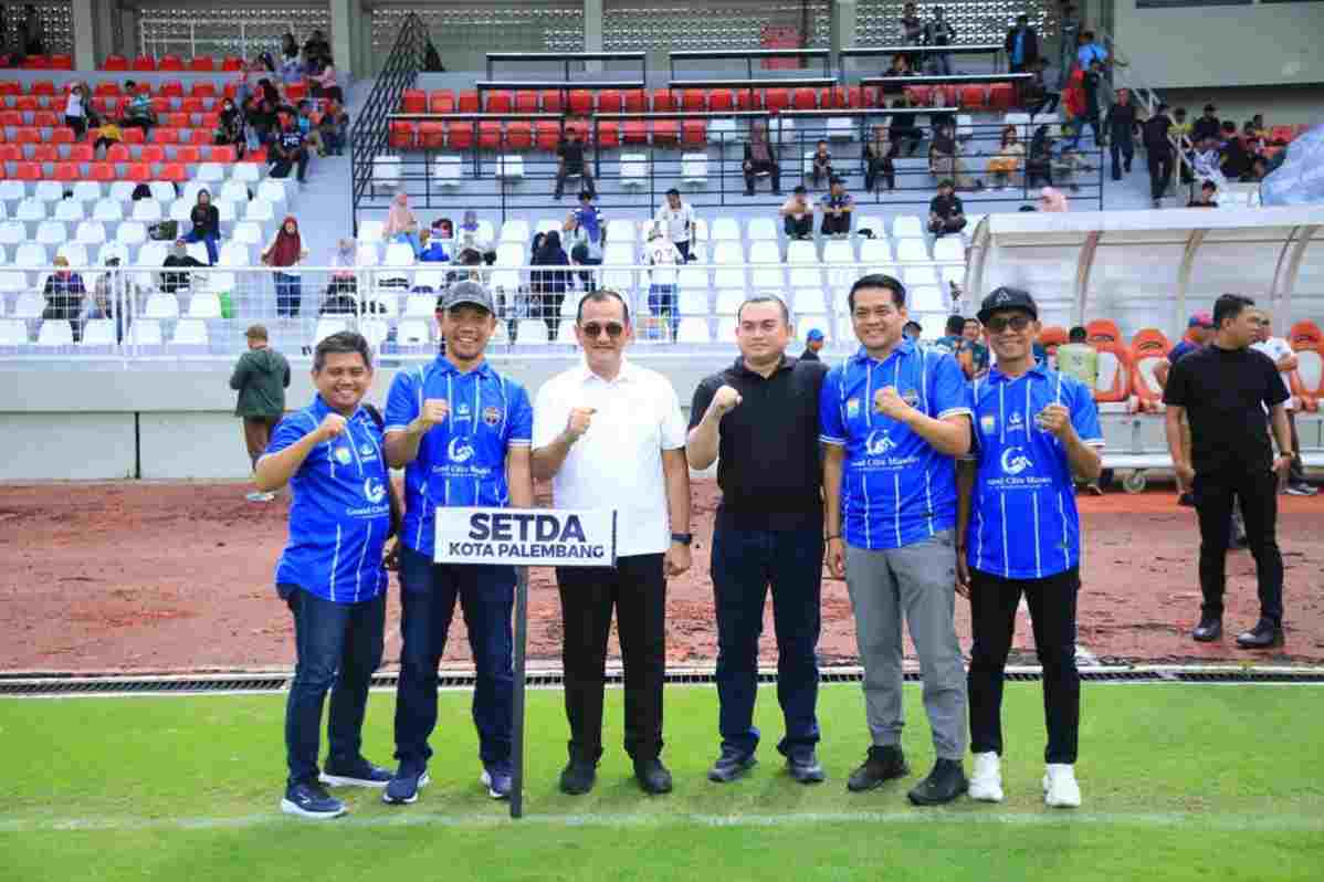 Sekda Sumsel Edward Candra Resmi Buka Turnamen Sepak Bola RS Siti Fatimah Cup IV 2026