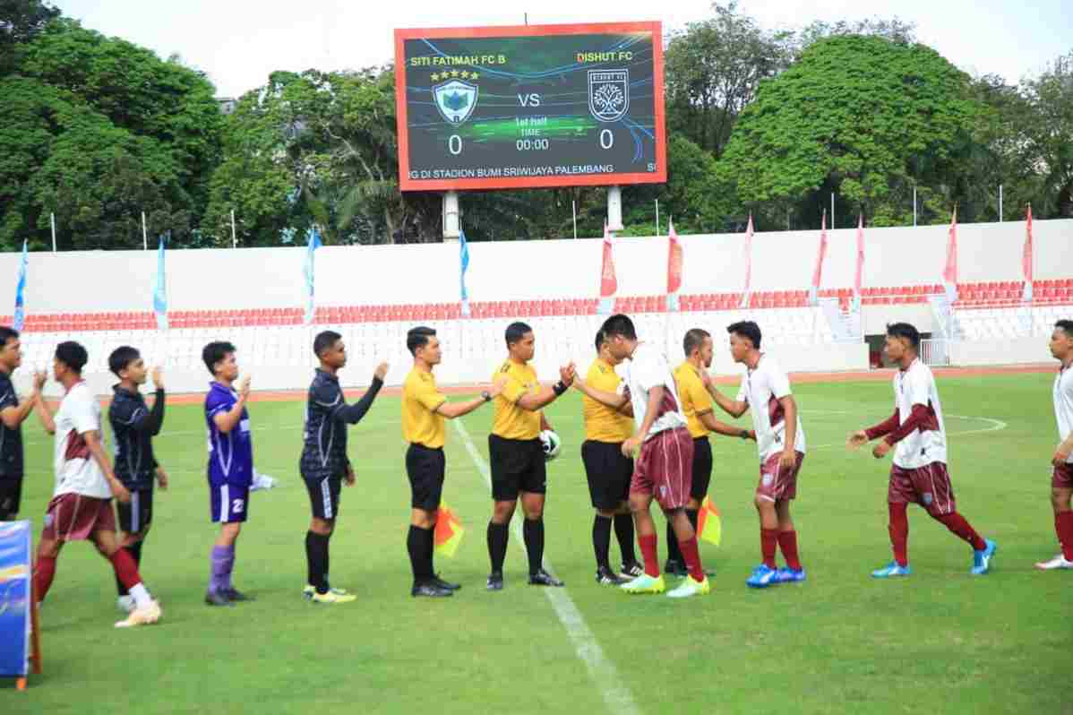 Sekda Sumsel Edward Candra Resmi Buka Turnamen Sepak Bola RS Siti Fatimah Cup IV 2026