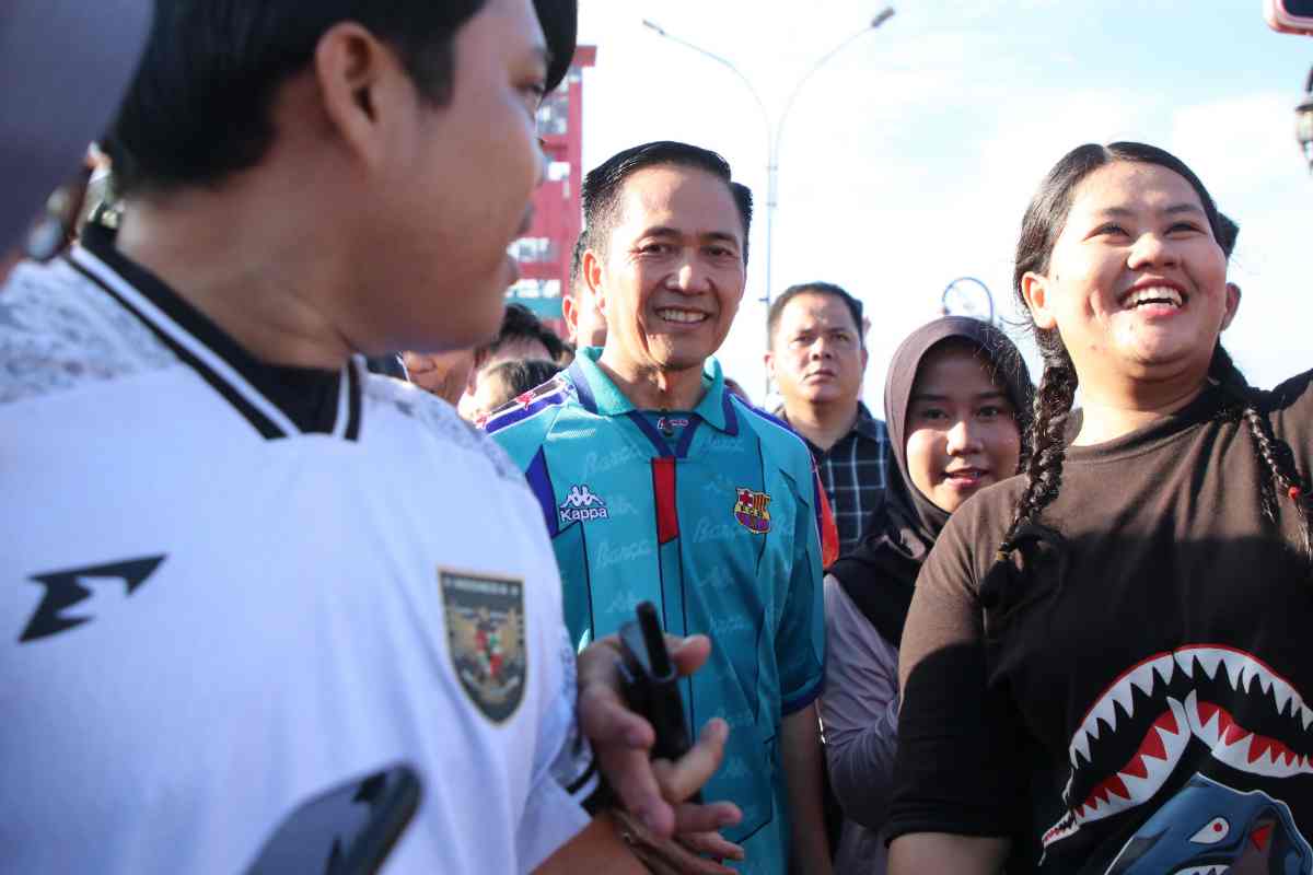 Tak Hanya Warga Palembang, Wisatawan Serbu Car Free Day Ampera, Ratu Dewa Siapkan Agenda Mingguan