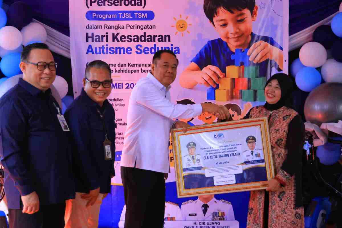 PT TSM Tegaskan Komitmen Sosial, Salurkan Bantuan untuk Anak Berkebutuhan Khusus di Palembang
