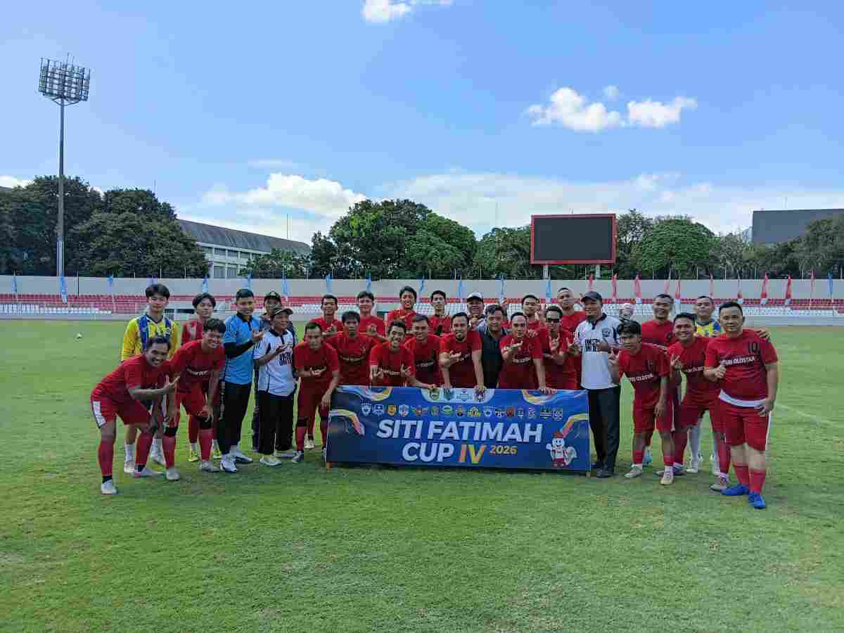 Unsri United Oldstar Puncaki Grup D Siti Fatimah Cup 2026 Usai Menang Telak 11-0