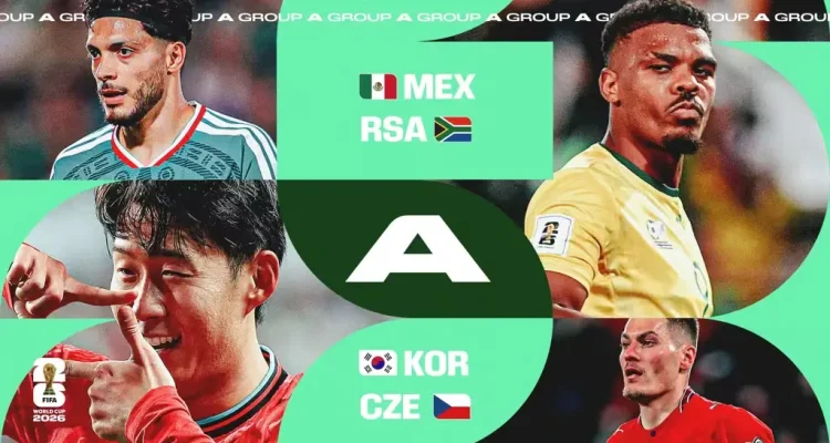 Bafana Bafana Kembali ke Piala Dunia, Jadwal Lengkap Grup A 2026