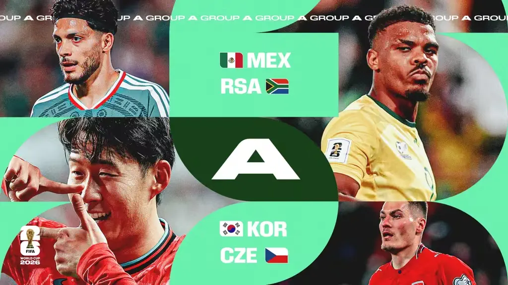 Bafana Bafana Kembali ke Piala Dunia, Jadwal Lengkap Grup A 2026