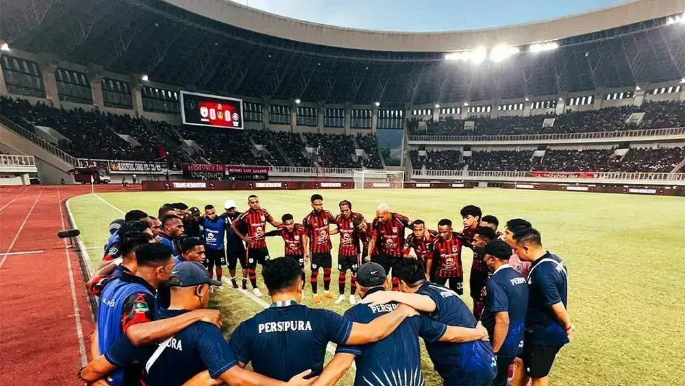 Persipura Jayapura Raja Penonton Liga 2, Pecahkan Rekor 32.840 Fans di Stadion Lukas Enembe