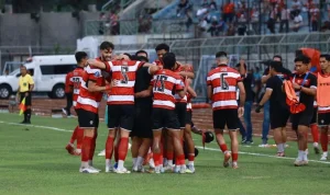 Madura United Bertahan di BRI Super League, Brace Junior Brandao Benamkan PSM Makassar