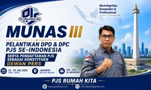 Wapres Gibran Bakal Diundang Hadiri MUNAS III PJS, Seminar Nasional dan Pelantikan Pengurus DPD-DPC se-Indonesia
