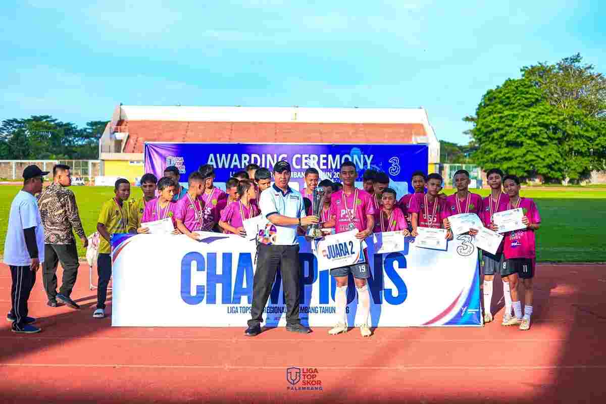 SSB PSS Raih Runner Up Liga Top Skor Regional Palembang 2026, Abqory Sheva Jadi Best Player