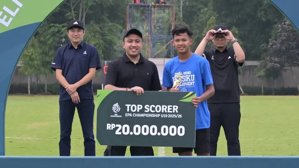 Tajam Tanpa Penalti! Bagus Pradana Cetak 9 Gol dan Raih Sepatu Emas EPA U19