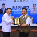 Dampingi Menko Polkam, Herman Deru dan Cik Ujang Ajak Masyarakat Sumsel Jaga Kondusivitas