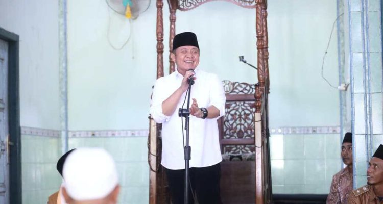 Gubernur Herman Deru Safari Jumat dan Silaturahmi dengan Warga Musi Rawas