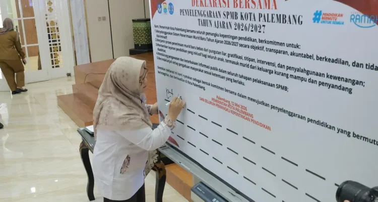 Palembang Deklarasikan SPMB Bersih 2026/2027, Tegas Tolak Titipan dan Pungli