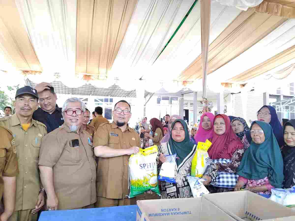 Pemkab Muba Gelar Gerakan Pangan Murah di Babat Supat, 1.200 Paket Sembako Disubsidi untuk Warga