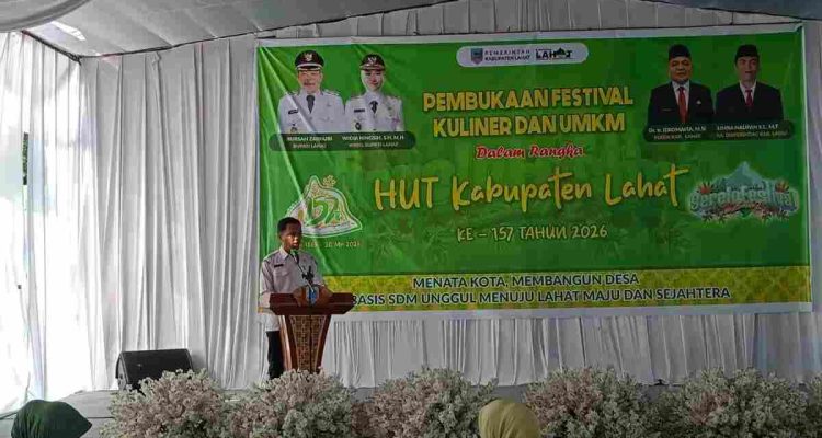 Festival Pasar Kuliner dan UMKM Meriahkan HUT ke-157 Kabupaten Lahat, Ratusan Pelaku Usaha Ambil Bagian
