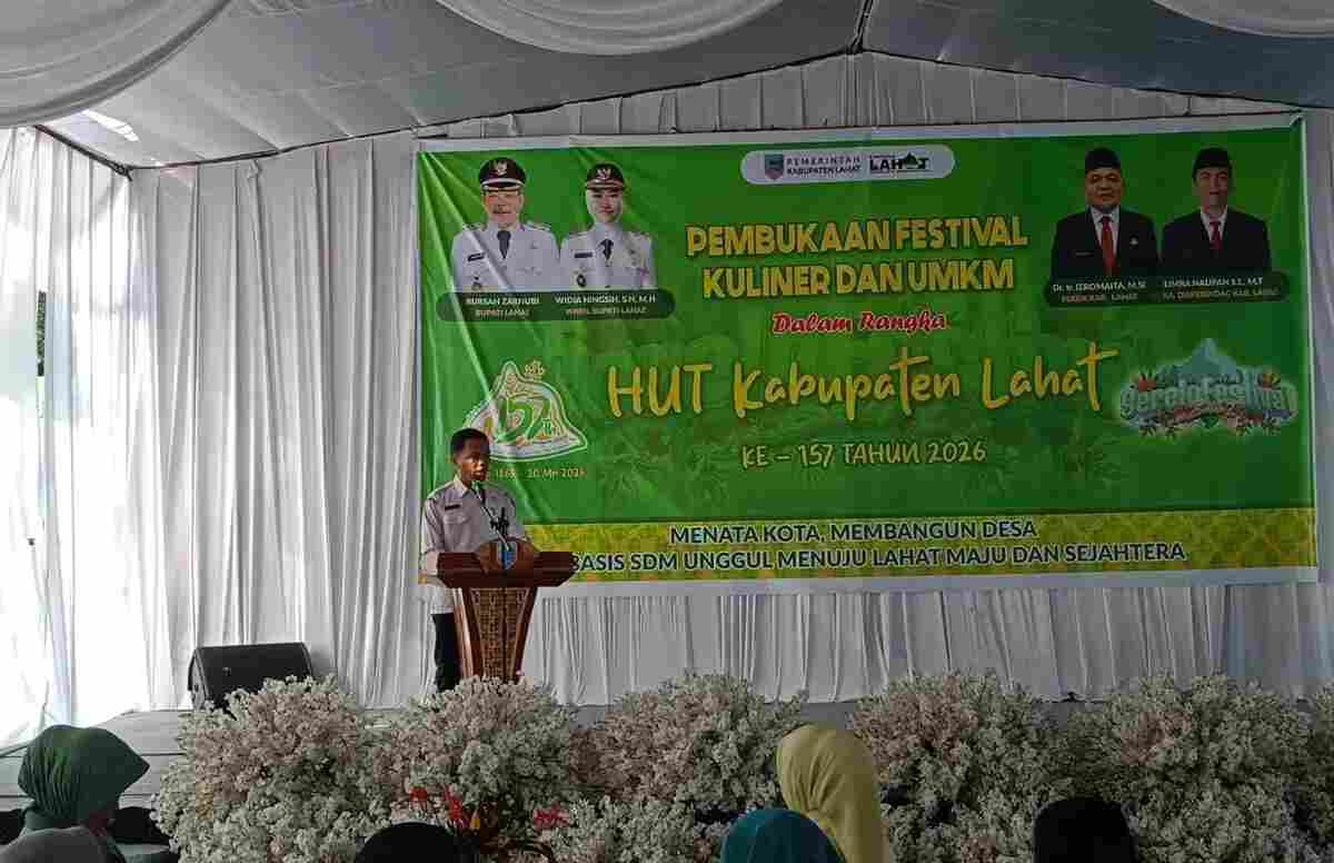 Festival Pasar Kuliner dan UMKM Meriahkan HUT ke-157 Kabupaten Lahat, Ratusan Pelaku Usaha Ambil Bagian