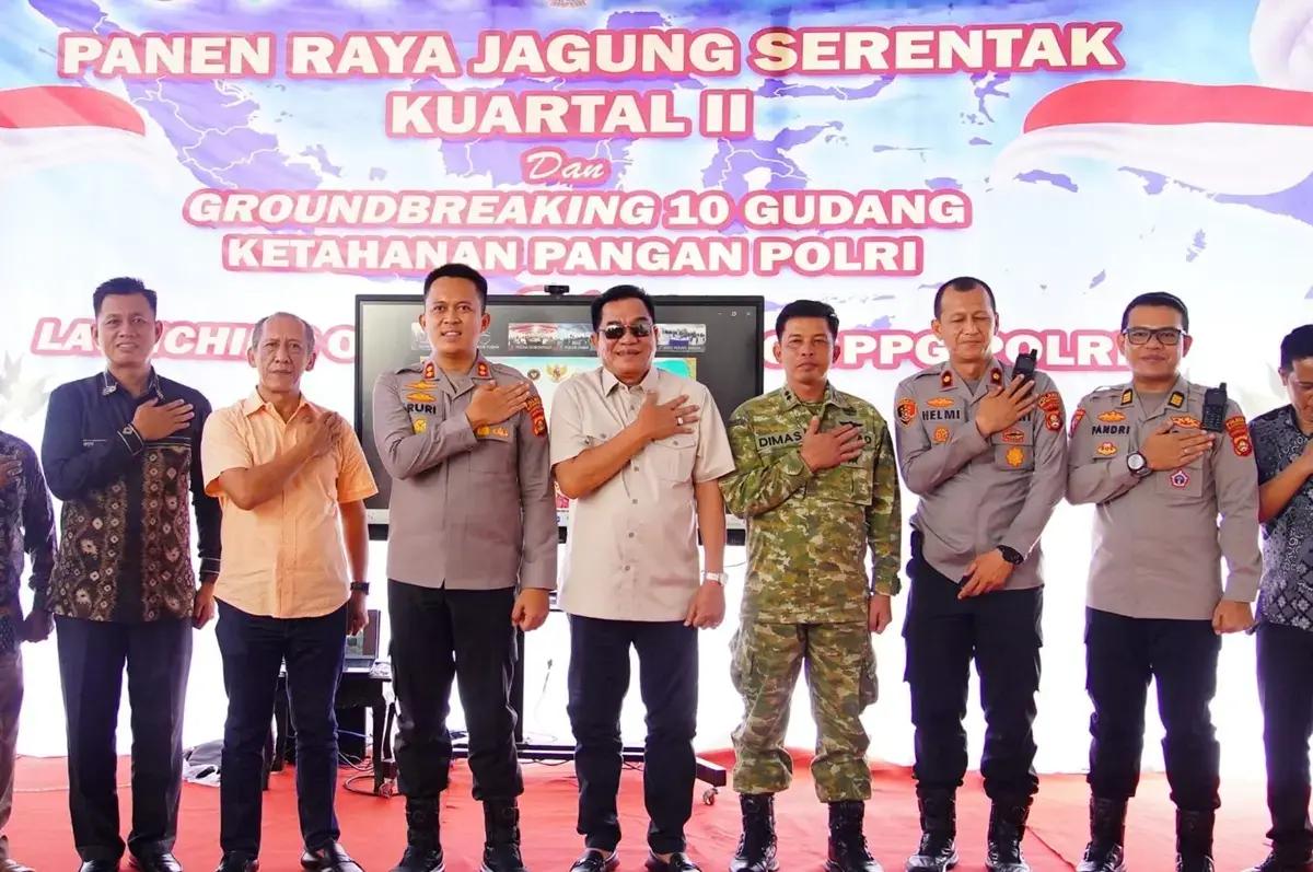 Polres Muba Launching 166 SPPG Polri, Pemkab Siap Dukung Ketahanan Pangan