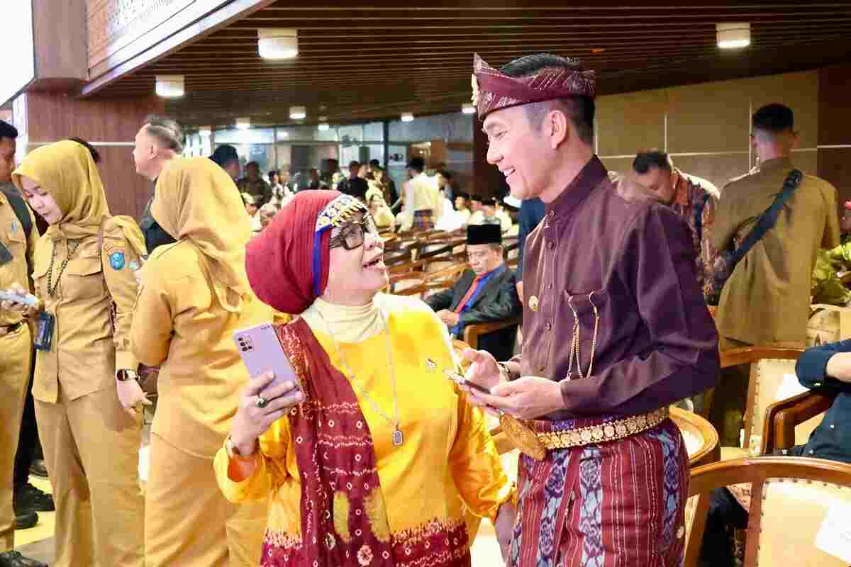 Hadiri HUT Ke-80 Sumsel, Ratu Dewa Dorong Percepatan Pembangunan dan Pelestarian Budaya Daerah