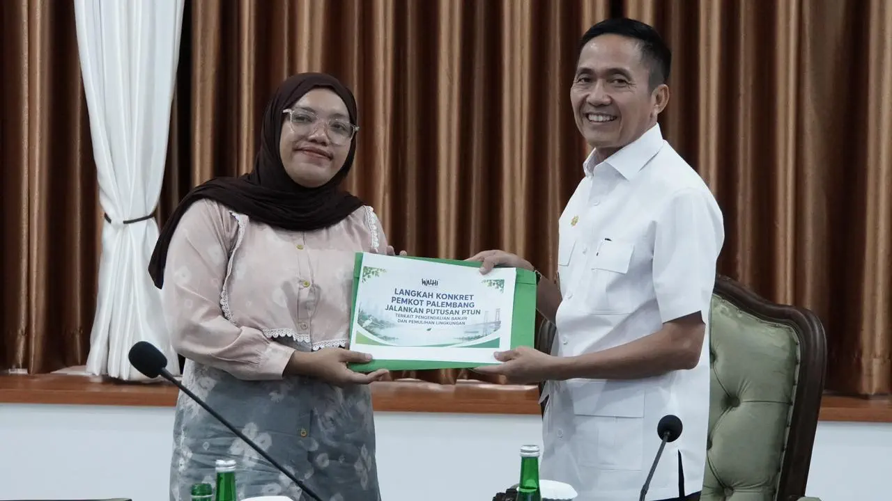 Wali Kota Palembang Bentuk Tim Khusus Percepat Tindak Lanjut Putusan PTUN Soal Banjir dan Lingkungan