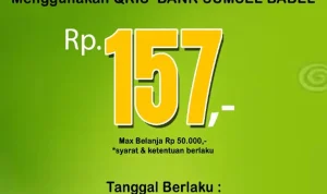 Dongkrak Digitalisasi UMKM, Bank Sumsel Babel Hadirkan Promo Belanja Rp157 Spesial HUT Lahat ke-157