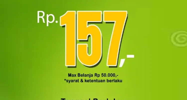 Dongkrak Digitalisasi UMKM, Bank Sumsel Babel Hadirkan Promo Belanja Rp157 Spesial HUT Lahat ke-157