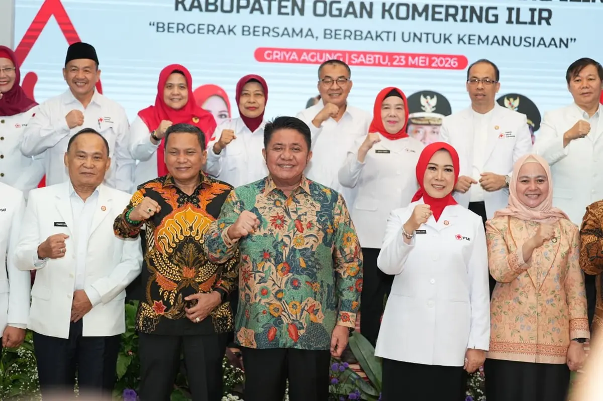 Gubernur Herman Deru Tekankan Legalitas dan Akuntabilitas Saat Lantik Pengurus PMI Empat Daerah