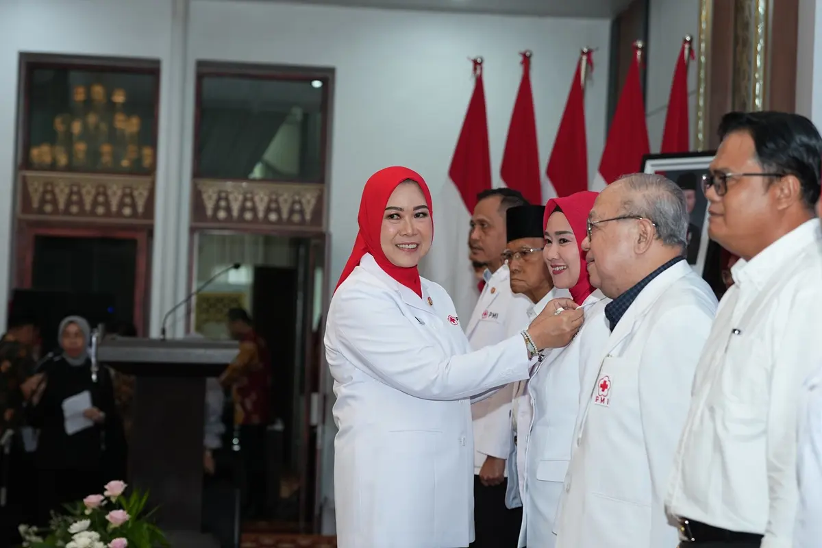 Gubernur Herman Deru Tekankan Legalitas dan Akuntabilitas Saat Lantik Pengurus PMI Empat Daerah