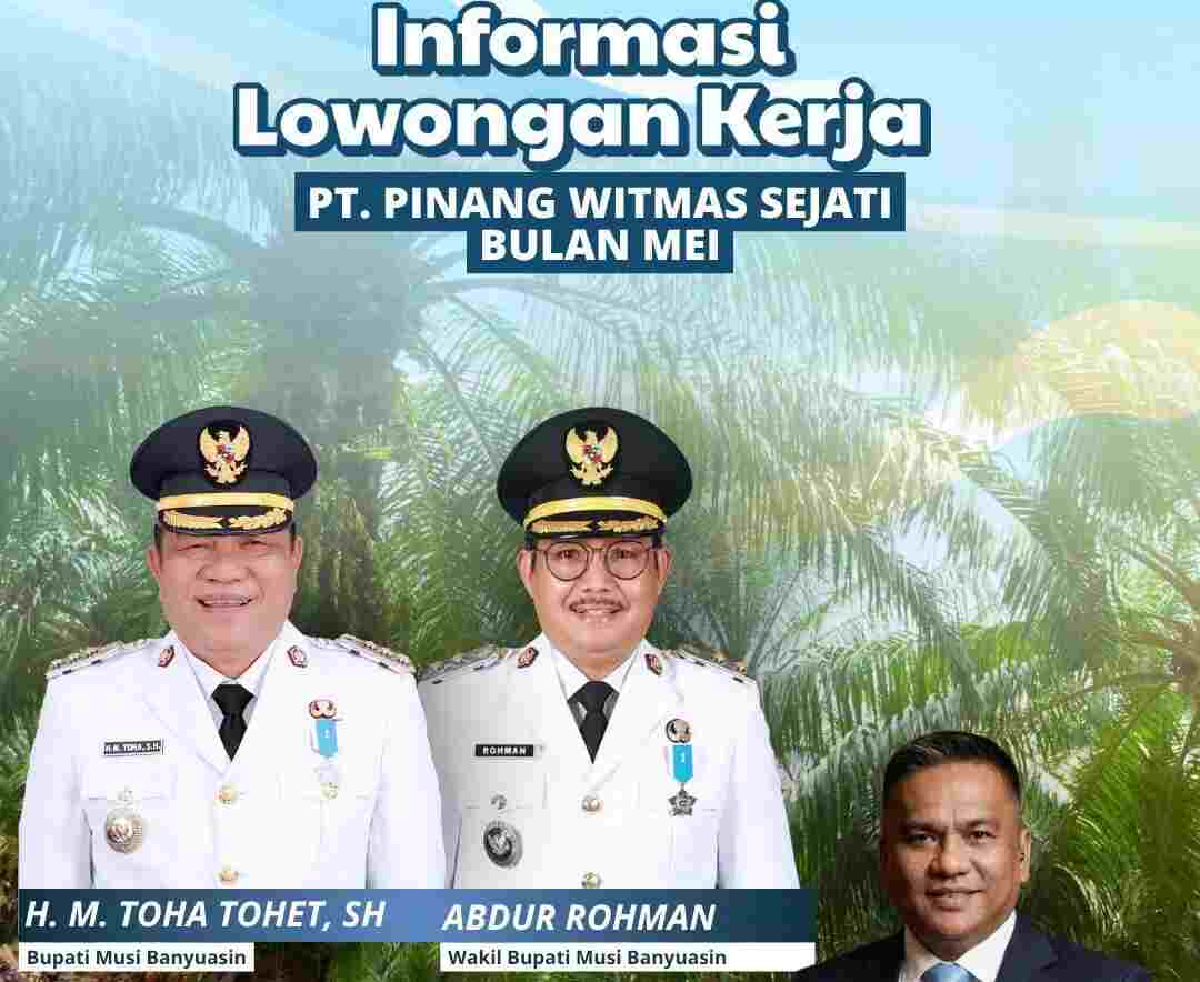Geliatkan Pendidikan di Kawasan Perkebunan, Pemkab Muba dan PT Pinang Witmas Sejati Buka Lowongan Guru di Bayung Lencir