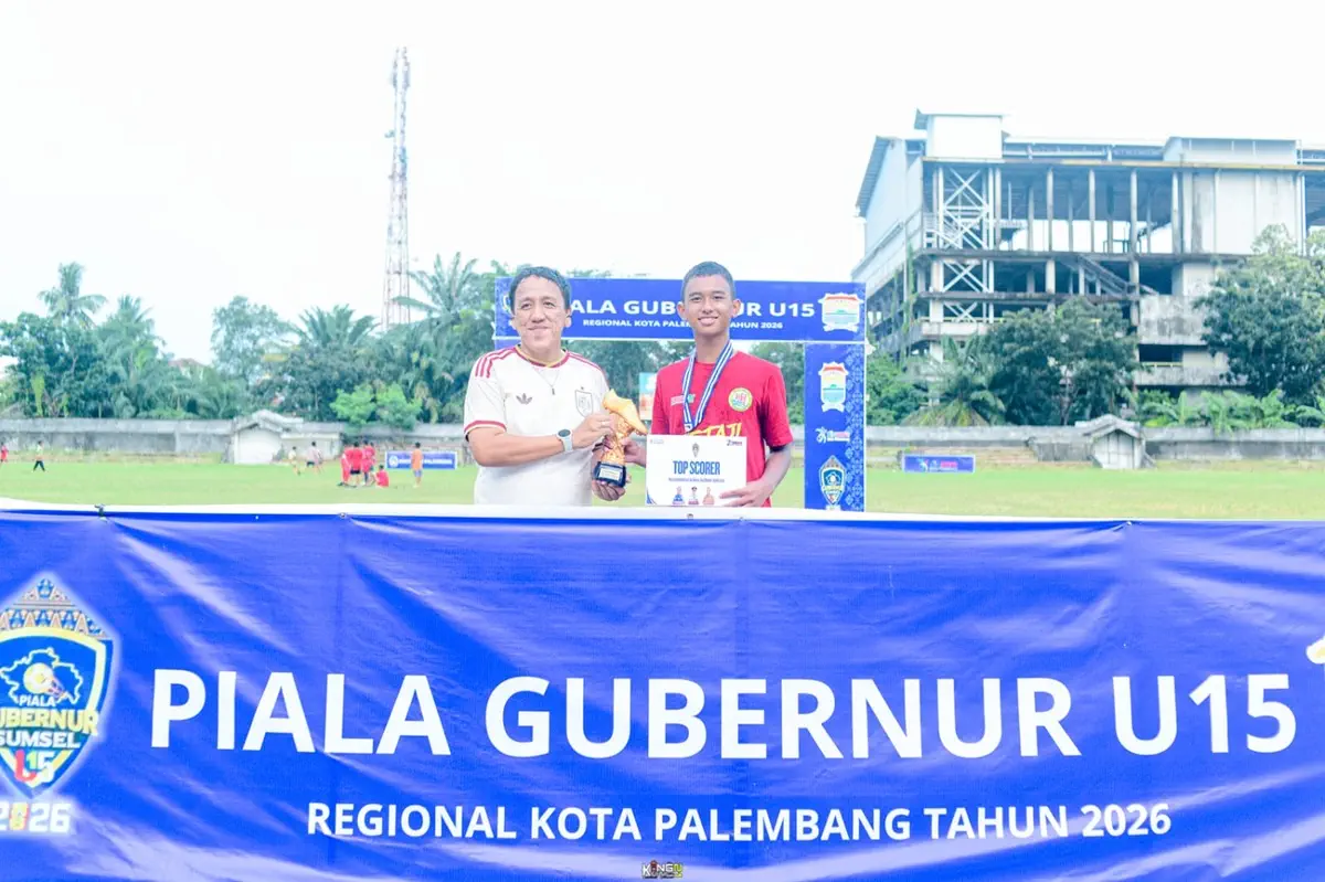 Mengenal Abqory Sheva Alfiano, Top Skor Piala Gubernur Sumsel Regional Palembang U-15 2026