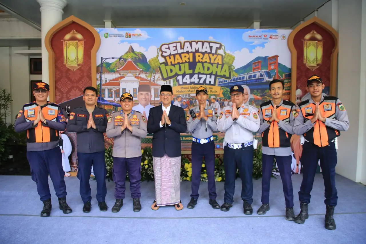 Momentum Iduladha 2026, Sekda Sumsel Edward Candra Gelar Open House dan Kurban Sapi Pererat Silaturahmi