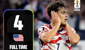 AS Tuan Rumah, Amerika Serikat Mengamuk! Balogun Cetak Brace, Paraguay Dibantai 4-1 di Laga Perdana Piala Dunia 2026